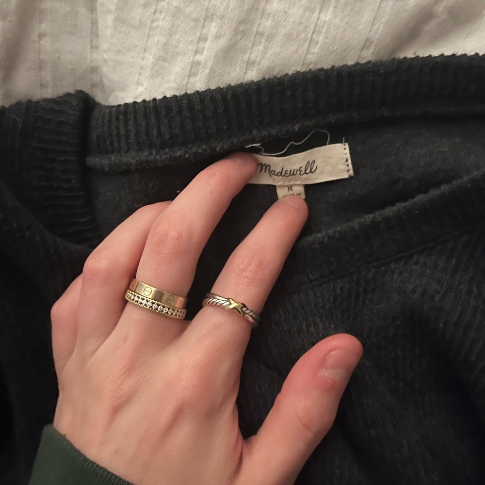 Madewell Ruffle Cuff Sweater - Picture 2 of 2